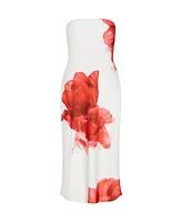 City Chic Plus Amari Print Dress