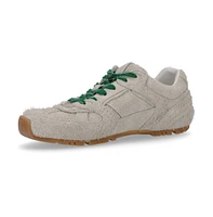 Tb.56 Suede Fuzzy Light Grey Leather Sneakers