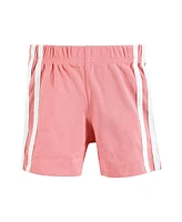 Hudson Baby Boys Shorts Bottoms 4-Pack, Red Black, Months