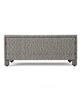 Modern 4-Piece Outdoor Wicker Sofa Set with Cushions
