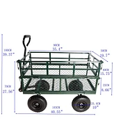 Cart Garden cart trucks make it easier to transport firewood