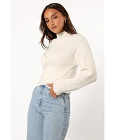 Petal and Pup Women's Tuilly Wrap Front Knit Sweater