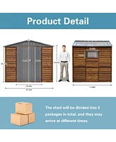 6x8 Iron-Wood Tool Shed, Nature & Function