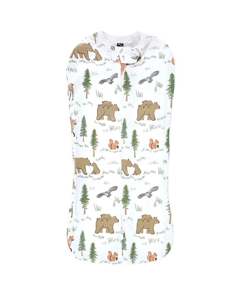 Hudson Baby Baby Boys Hudson Sleep Pod, Sweet Woodland, 0-2 Months