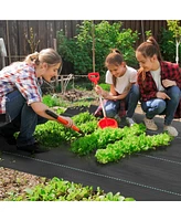 Outsunny 6FT x 300FT Weed Barrier Landscape Fabric, Weed Control Fabric