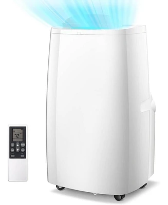 Cowsar 14,000 Btu Portable Ac, 3-in-1 (Cooling/Dehumidifier/Fan), Remote, Quiet, Cools 700 sq.ft