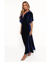Petal and Pup Women's Ricki Velvet Maxi Dress