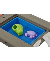 Kids picnic/sand/water table with umbrella