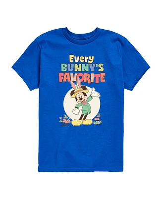 Hybrid Big Boys Disney Mickey Every Bunny's Favorite Graphic T-Shirt