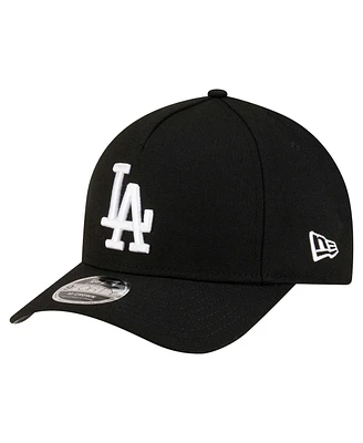 New Era Men's Black Los Angeles Dodgers Player Replica 9Forty Adjustable Hat