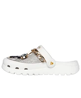 Skechers Women's Snoop Dogg: Arch Fit Footsteps - Rolling N Gold Clog Sandals from Finish Line