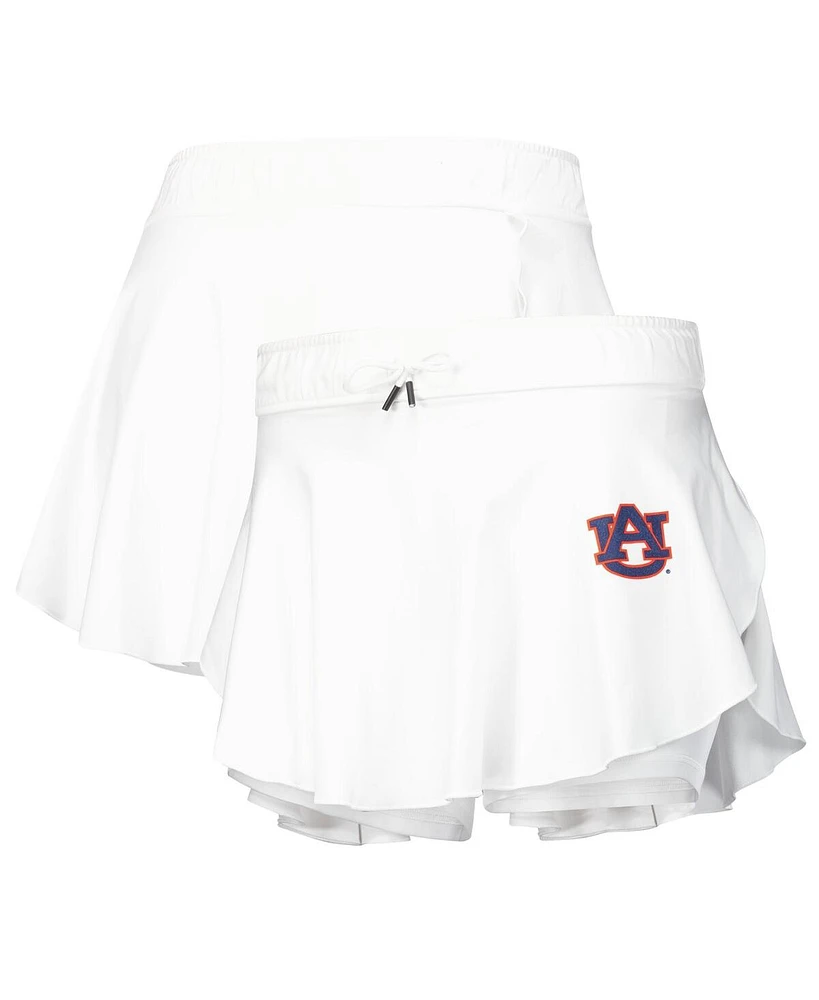 Under Armour Women's White Auburn Tigers Gameday Split Soft Skort