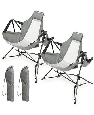 Hammock Camping Chair, Folding Portable Rocking Chair