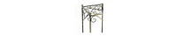 Square Top Plant Stand – Medium Size with Lattice Cut Design & Tubular Legs