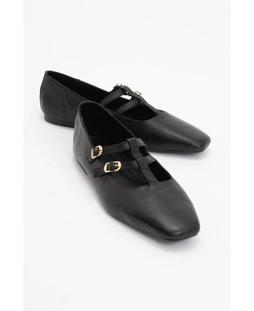 Women's Starling Leather Mary Jane Flats