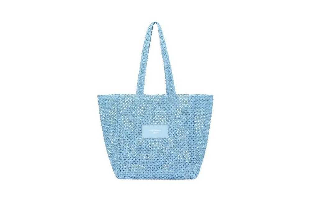 Free Light Blue Beach Bag with any $146 purchase from the Light Blue by Dolce&Gabbana Fragrance collection