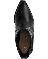 Journee Collection Women's Braylee Western Studded Ankle Booties