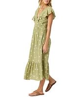 O'Neill Juniors' Zetta Esme Short-Sleeve Midi Dress