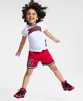 Jordan Little Boys Play-Off Logo T-Shirt & Shorts Set