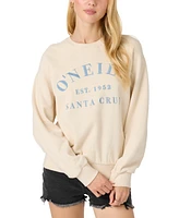 O'Neill Juniors' Boardwalk Tapioca Pullover Fleece Sweatshirt
