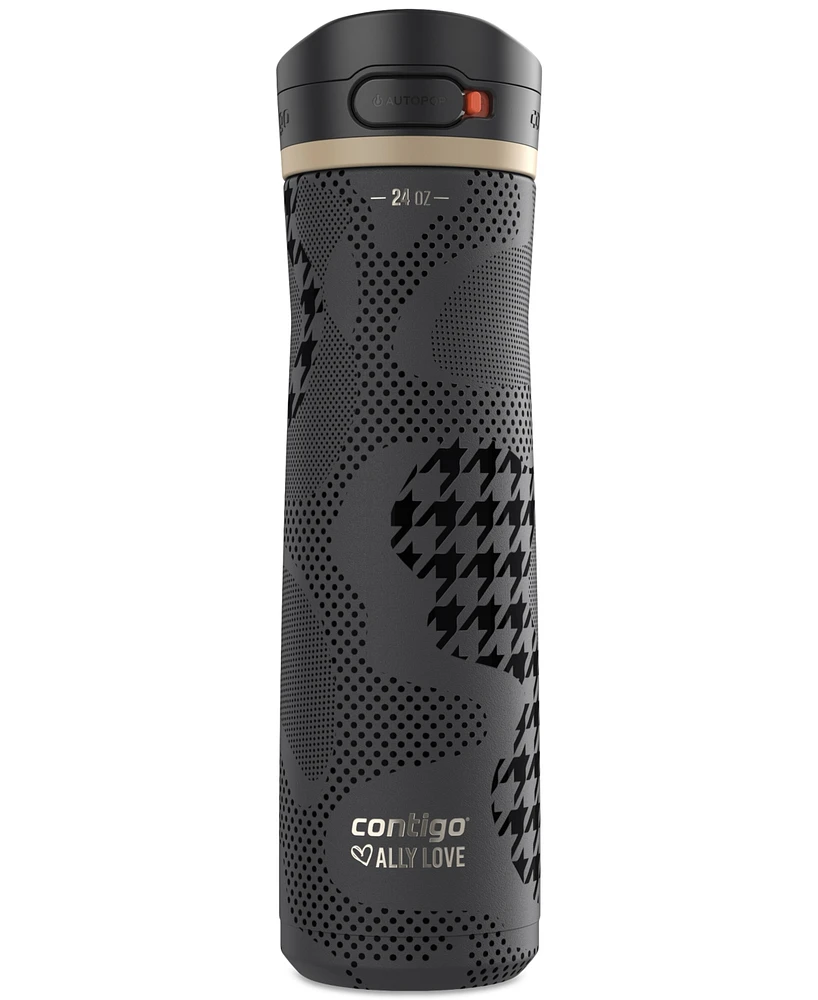 Contigo Ally Love Jackson Chill 2.0 Water Bottle, 24 oz.