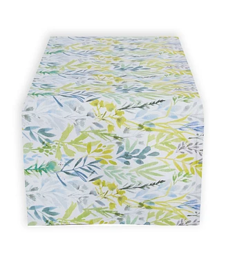 Tableau Blue Meadow Table Runner, 72" x 14"