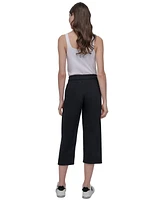 Dkny Sport Women's Studded-Logo Cropped Pants
