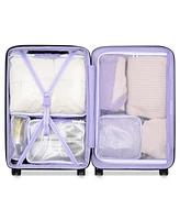 florence by mills x Delsey Paris 24" Gotta Glow Expandable Spinner Upright