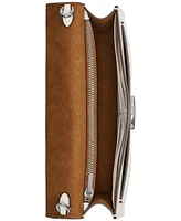 Coach Tabby Chain Clutch in Signature Canvas