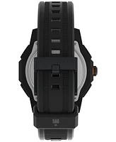 Timex Men's Digital Black Polyurethane Strap Watch, 47mm