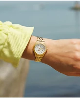 Timex Women's Analog Two-Tone Stainless Steel Watch, 34mm