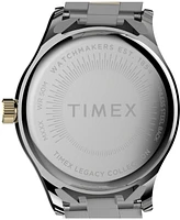 Timex Women's Analog Two-Tone Stainless Steel Watch, 34mm
