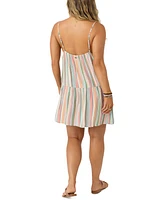 O'Neill Juniors' Lottie V-Neck Sleeveless Mini Dress
