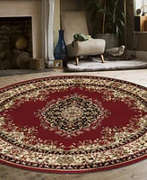 Closeout! Km Home Pesaro 5'3"x5'3" Round Area Rug