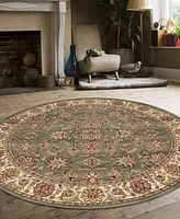 Closeout! Km Home Pesaro 1592 5'3"x5'3" Round Area Rug