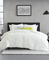 Dkny Modern Hexagon 3 Piece Comforter Set