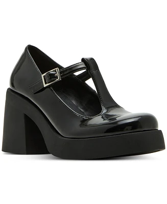 Madden Girl Lottie T-Strap Platform Mary-Jane Pumps
