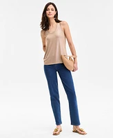 I.n.c. International Concepts Women's Shine Tank Top, Exclusively at Macy's