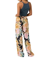 O'Neill Juniors' Jonie Mikah Floral Pull-On Pants