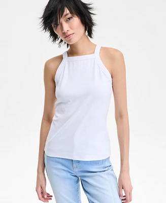 I.n.c. International Concepts Women's Halter-Neck Tank Top, Exclusively at Macy's
