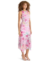 Steve Madden Women's Lanetta Asymmetric-Hem Maxi Dress