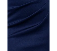Betsy & Adam Women's Off-The-Shoulder Sheath Dress
