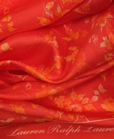 Lauren Ralph Lauren Large Floral Diamond Scarf