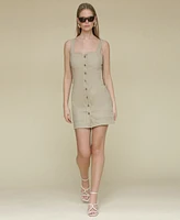 Avec Les Filles Women's Cotton Utility Dress