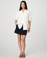 French Connection Women's Birdie Oversized Shirt
