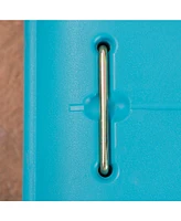 Teal Concrete Umbrella Base - Outdoor Patio Stand