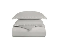 Superior Modal From Beechwood 400 Thread Count Lightweight Cooling Solid Duvet Cover Set