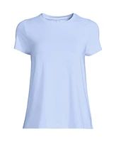 Lands' End Women's Power Performance Short Sleeve Crewneck Tee