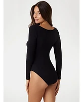 Guess Women's Eco Tessa Rib Bodysuit