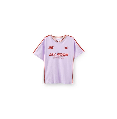 Cotton On Big Boys Eliana Short Sleeve Soccer Top